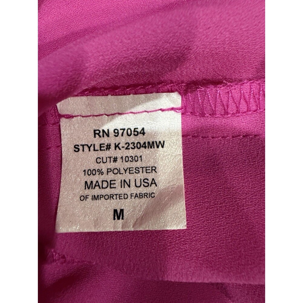 KRISA TIE BACK HALTER DRESS PINK SIZE Medium - Picture 7 of 8